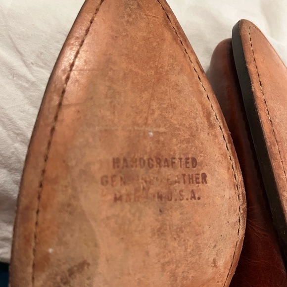 Vintage CODE West Brown Western Leather Ankle Boots - Picture 5 of 5